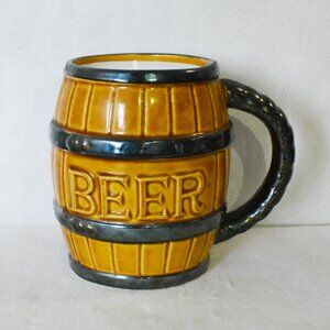 Handmade Beer Keg Soy Wax Mug Candle